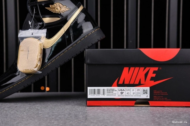 Air Retro Metallic 555088-032 Gold High Jordan 1 (2020) Black 0328